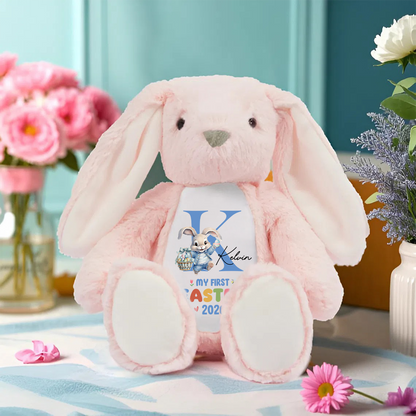 My First Easter - Personalized Stuffed Bunny