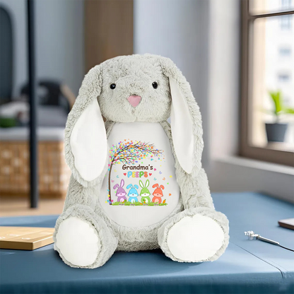 Easter Grandma Bunny - Personalized Stuffed Bunny