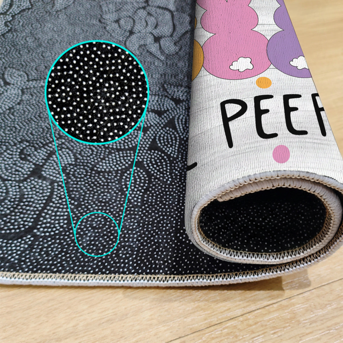 Welcome Peeps - Personalized Door Mat