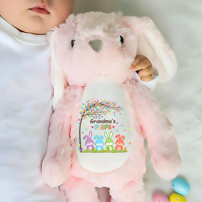 Easter Grandma Bunny - Personalized Stuffed Bunny