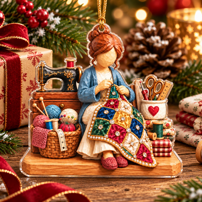 Threads of Faith – Quilting & Sewing Christmas Ornament