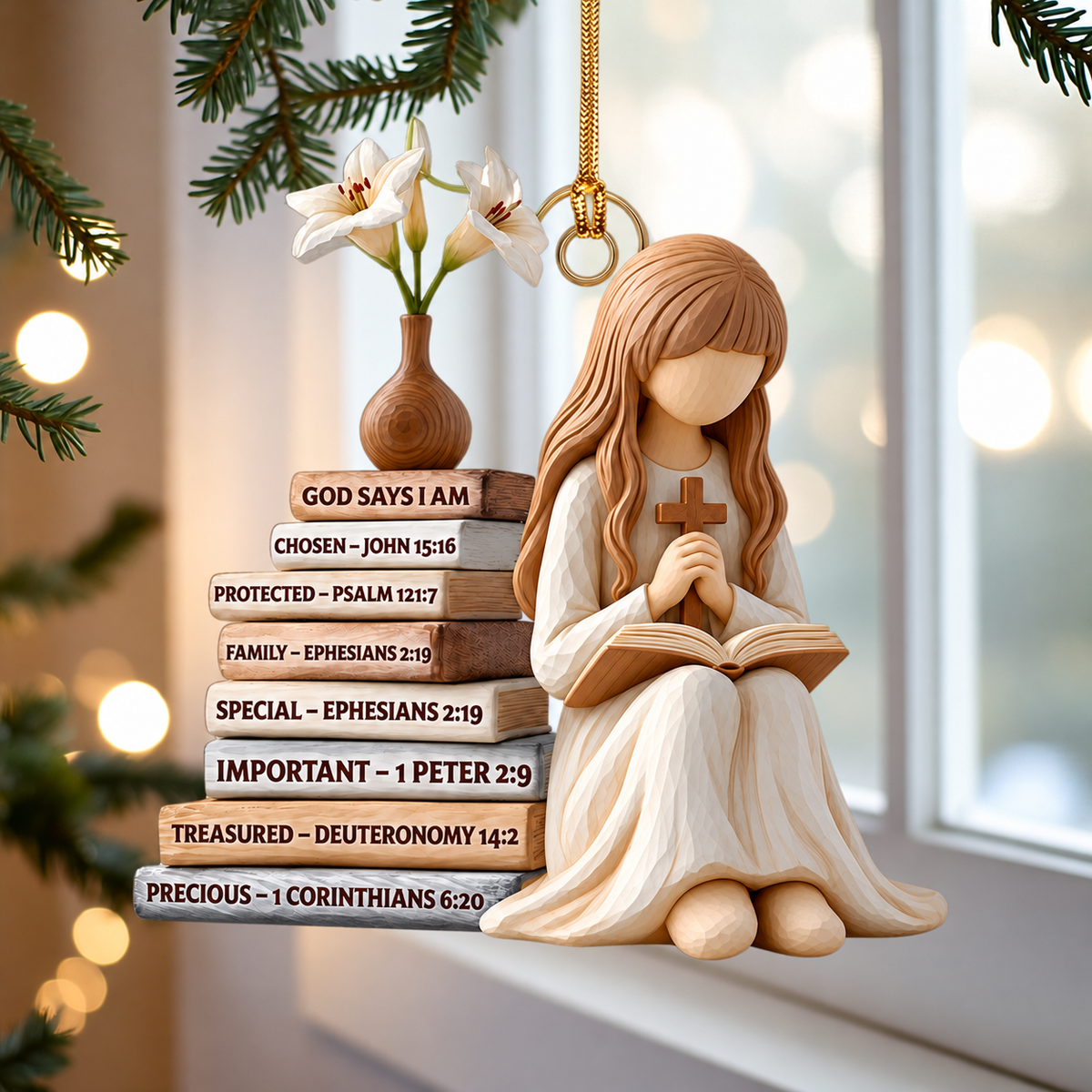 God Says I Am Ornament