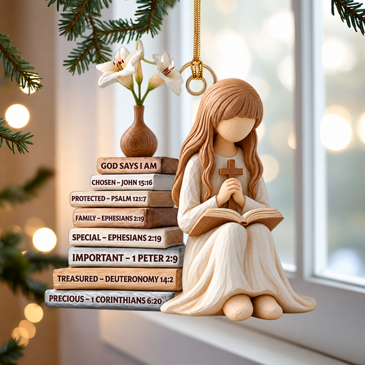 God Says I Am Ornament