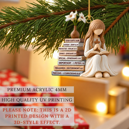 God Says I Am Ornament