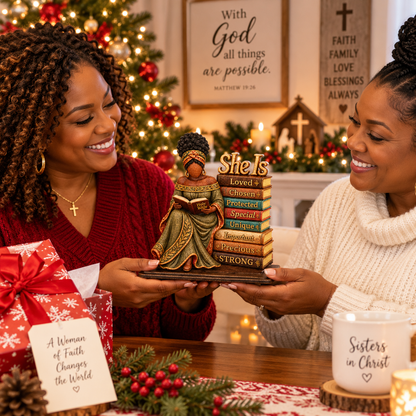 She Is Chosen Christian Plaque