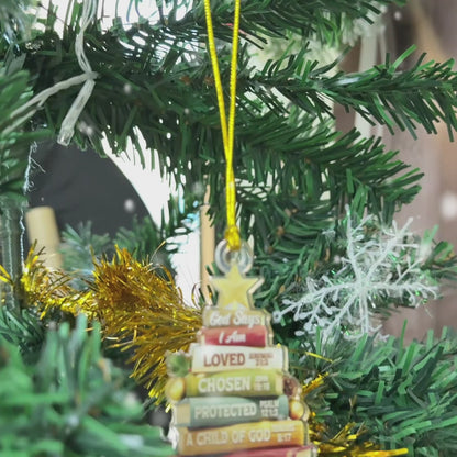 God Says I Am Ornament
