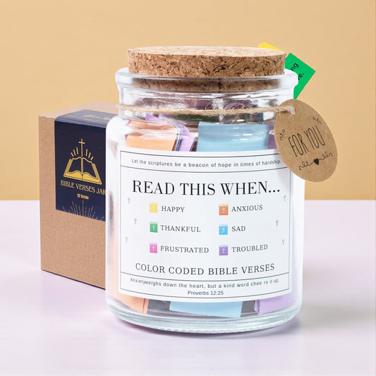 Read This When Bible Verses Jar for Daily Encouragement