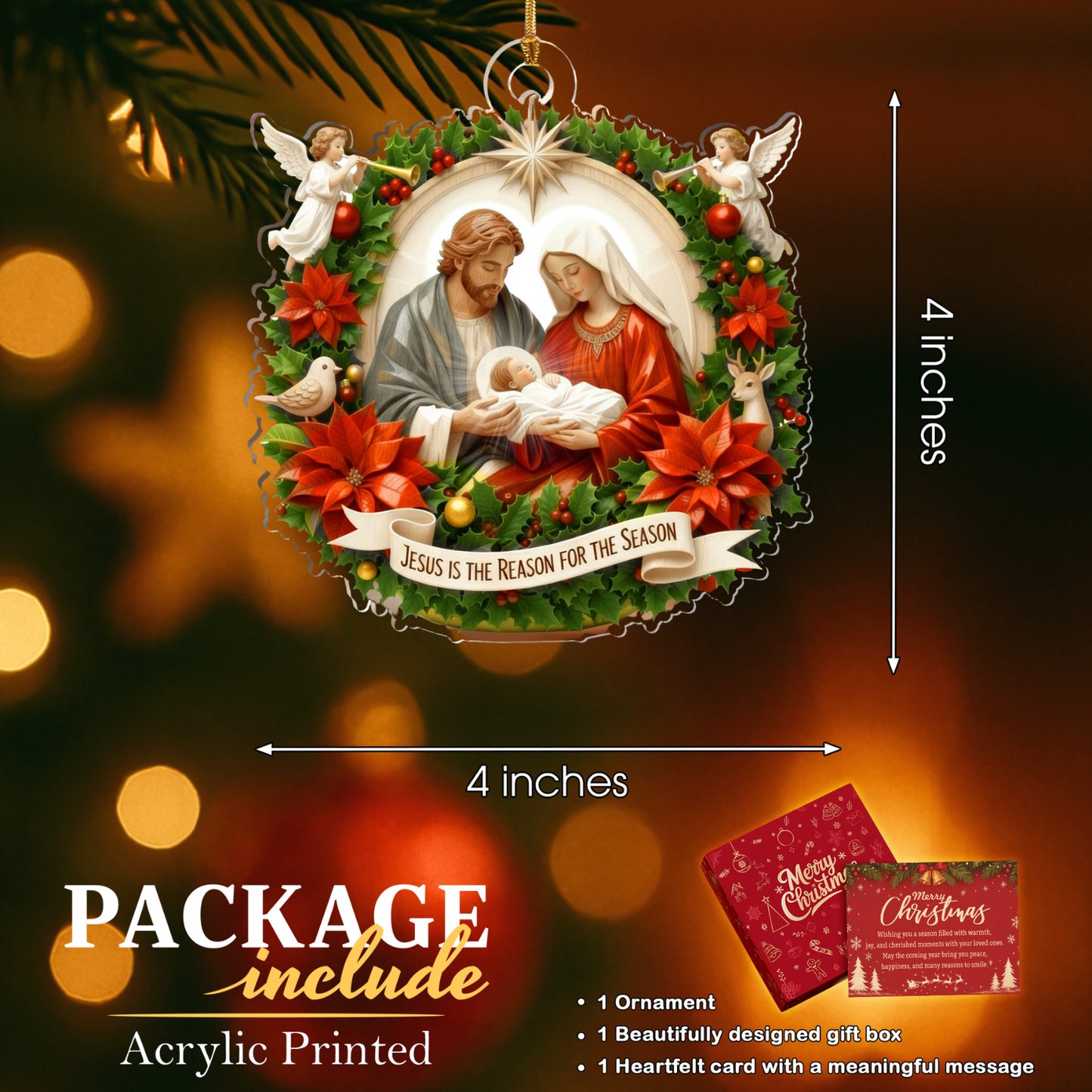 The Holy Season Ornament