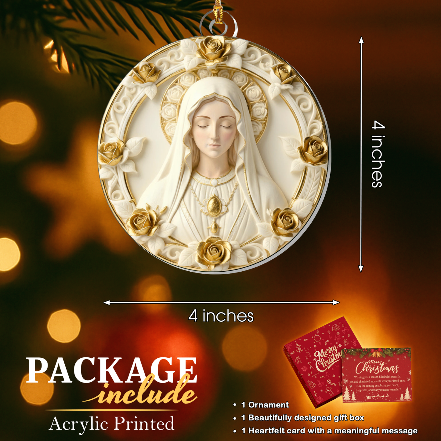 Queen of Roses Ornament