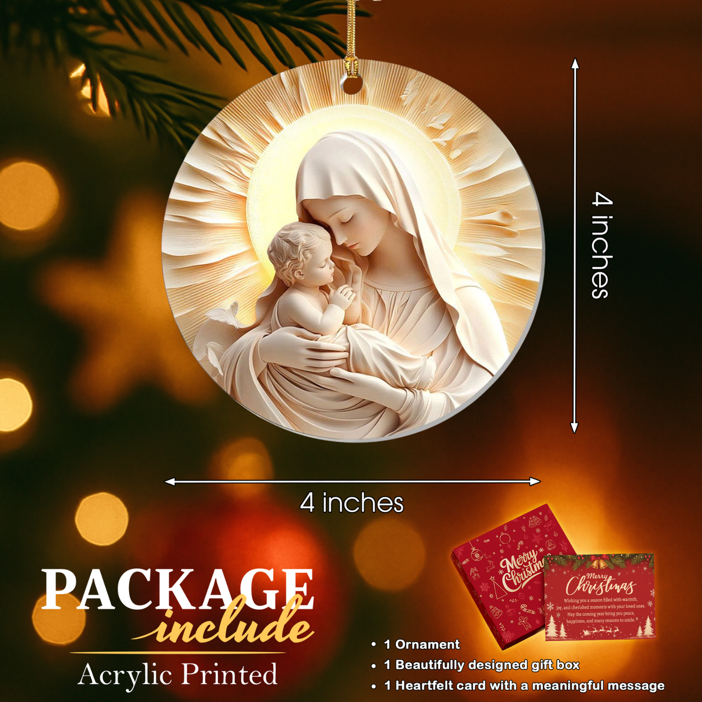 Mother Of Light Ornament