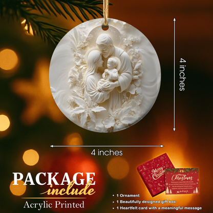 Jesus Reason Blessing Ornament