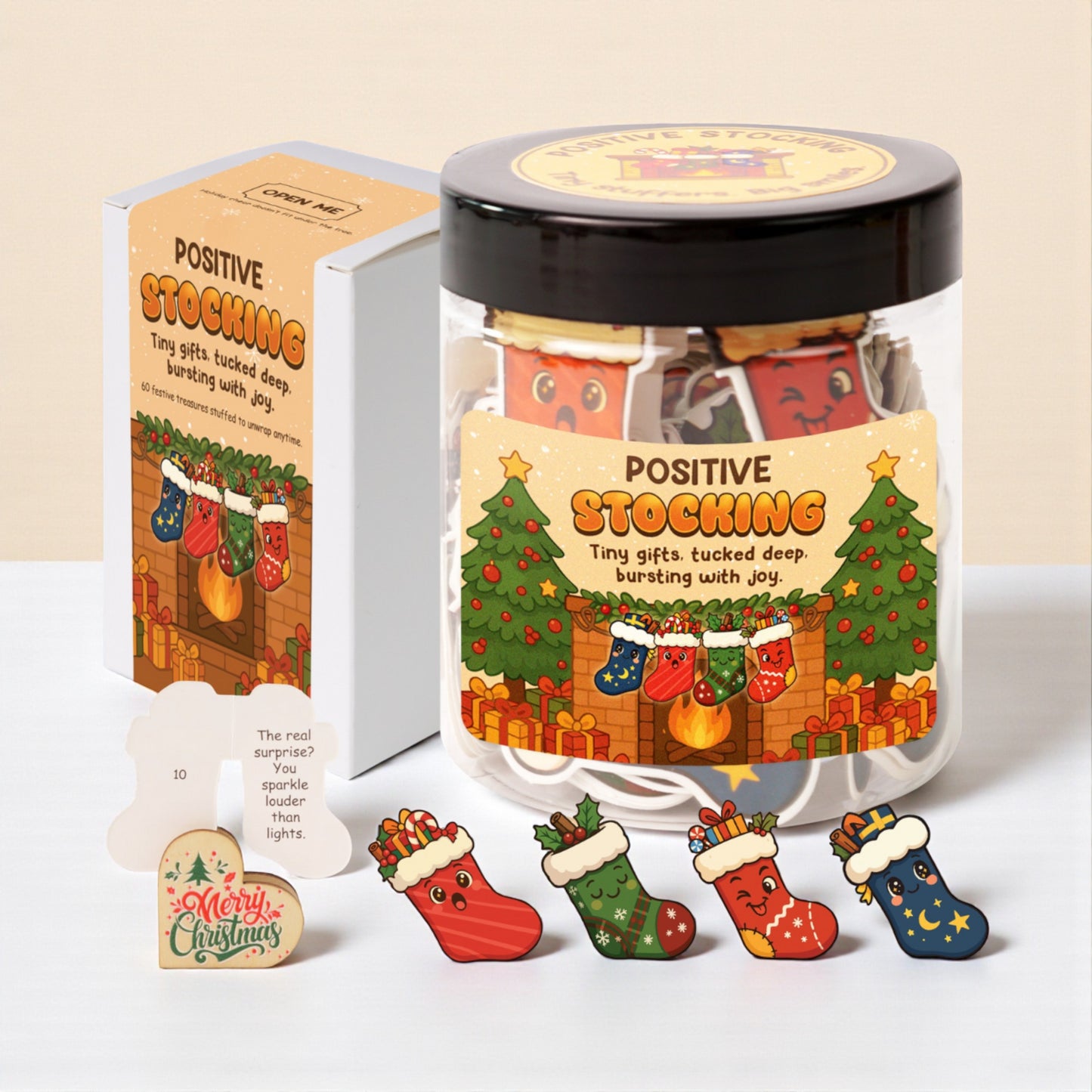 Positive Stocking Jar