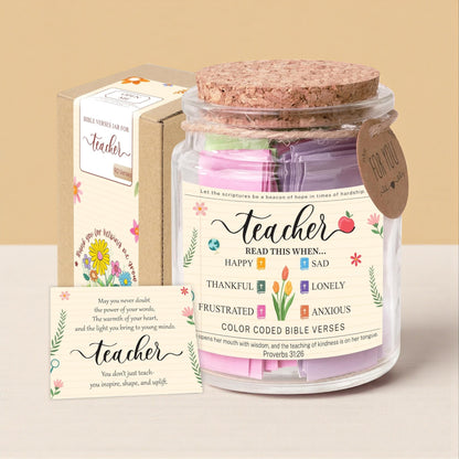 Bible Verse Jar for Teacher