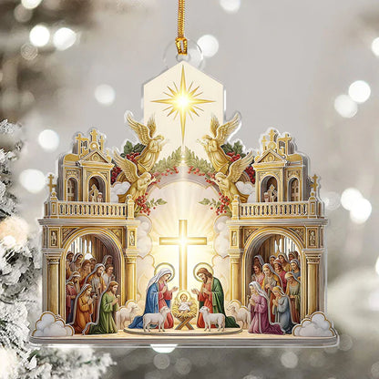Jesus Nativity Scene Ornament