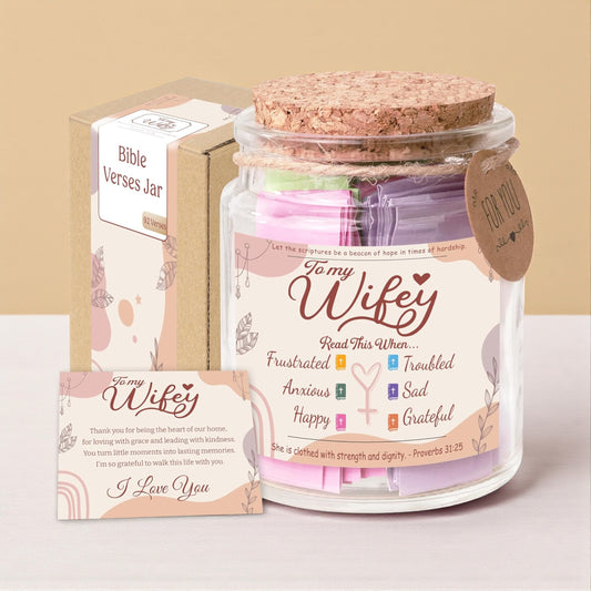 Bible Verse Jar for Wife
