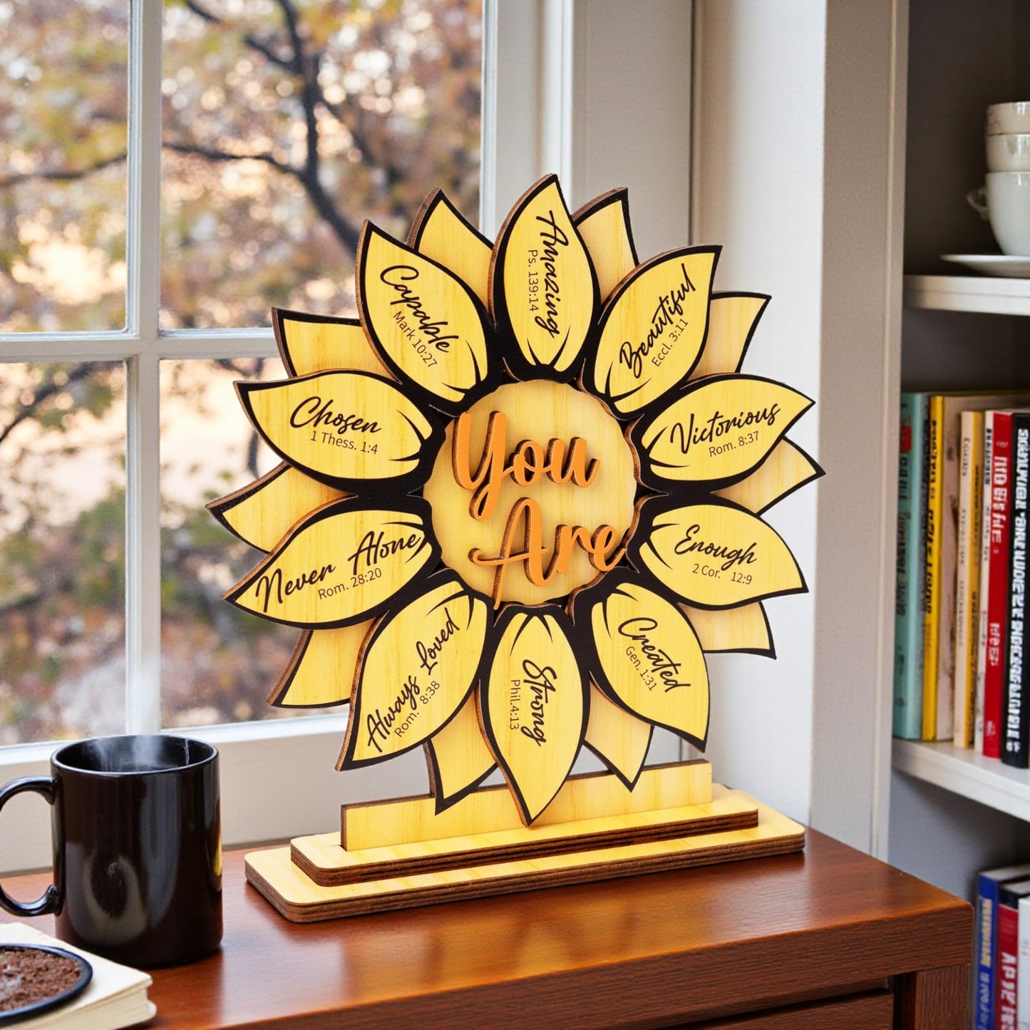 God Says You Are Wood Plaque